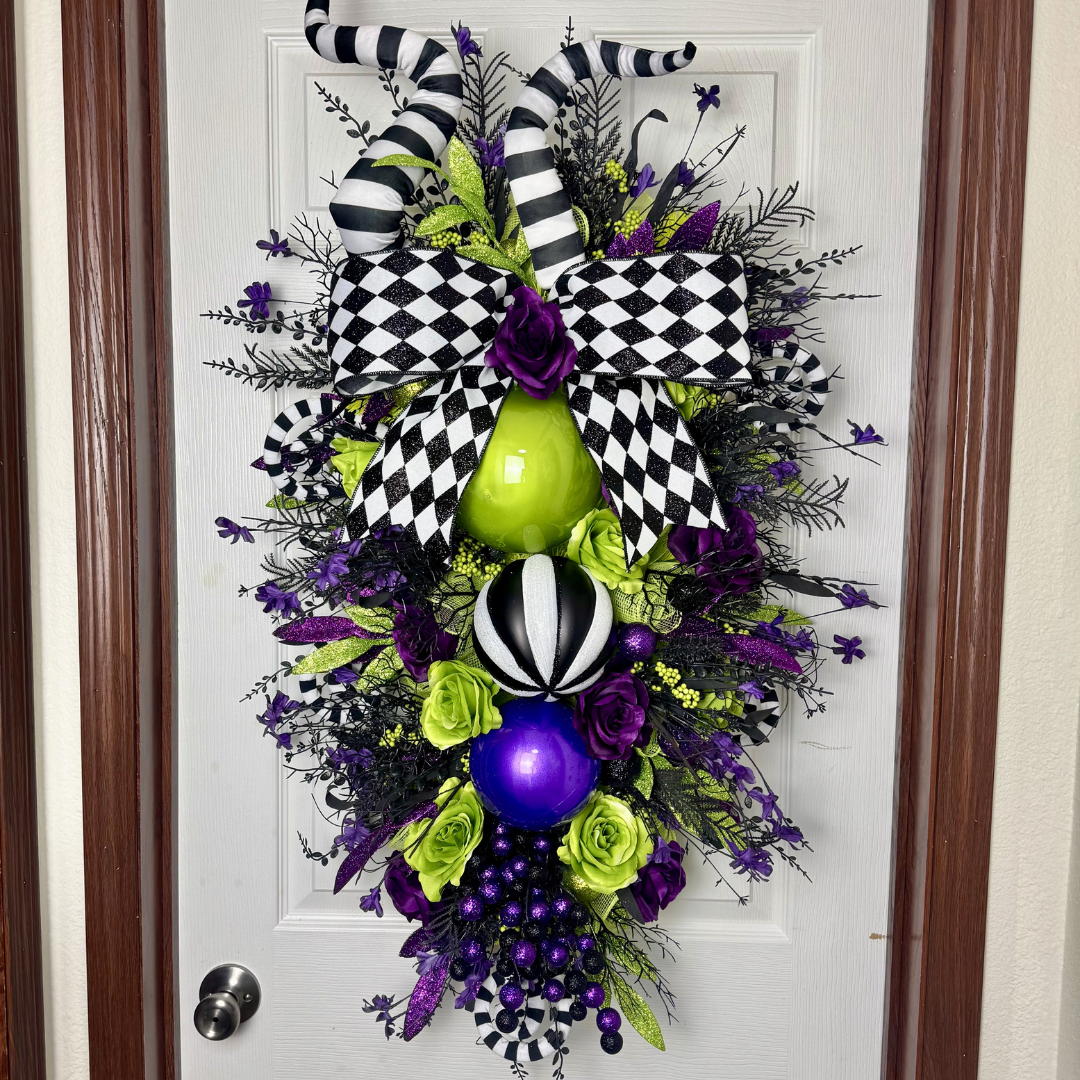 Beetlejuice Door Swag