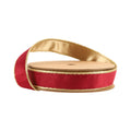 Burgundy/Gold Velvet Ribbon