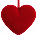 9 Inch Red Velvet Heart