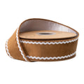 1.5" LaRibbon Gingerbread Velvet Ribbon
