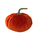 12" Velvet Pumpkin- Rust