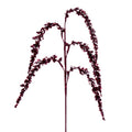 Burgundy Glitter Setaria Spray