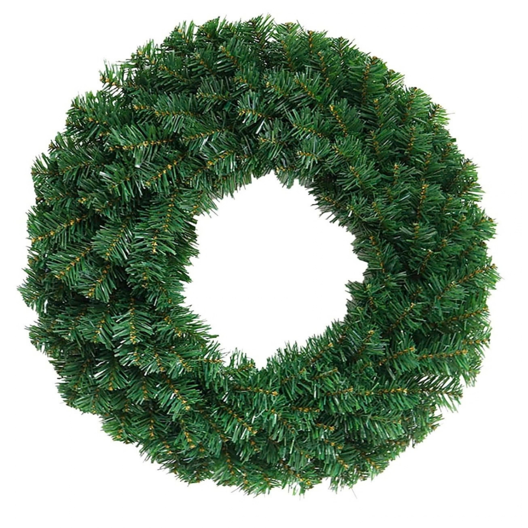 24" Double Ring Wreath- 220 Tips