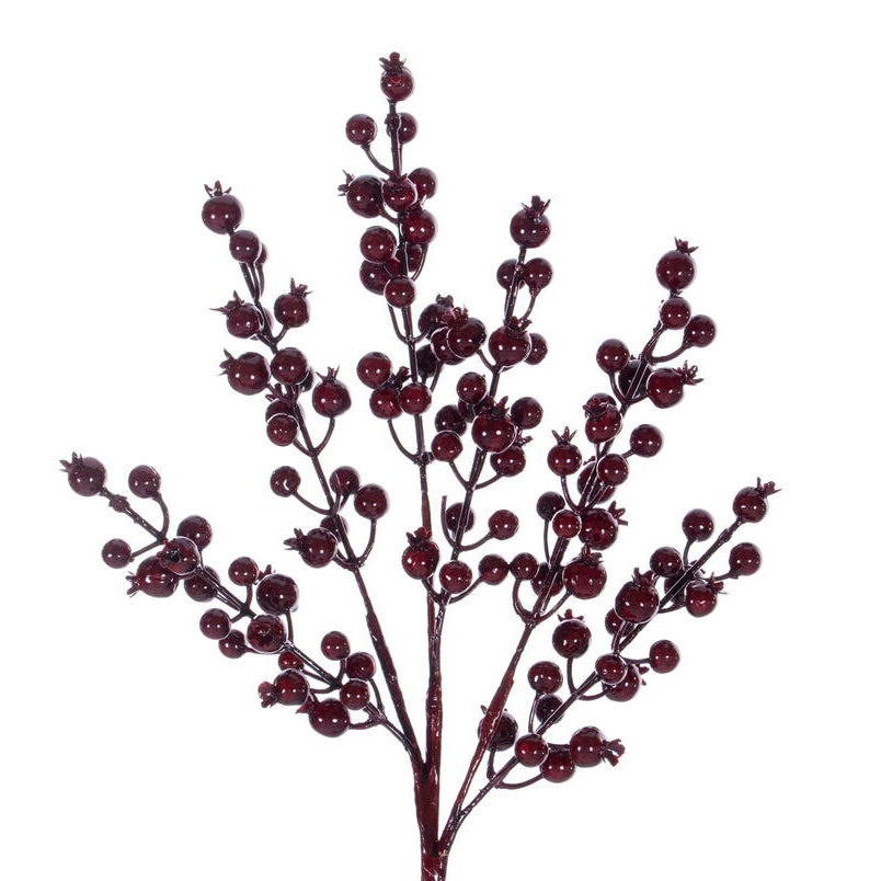 Burgundy Berry Spray