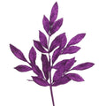 22" Purple Glitter Bay Leaf