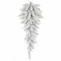 36" Vickerman White Swag