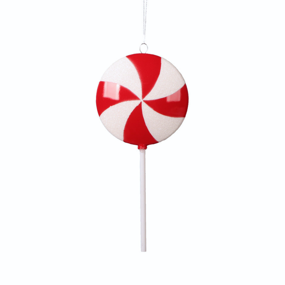 Red Enamel Lollipop