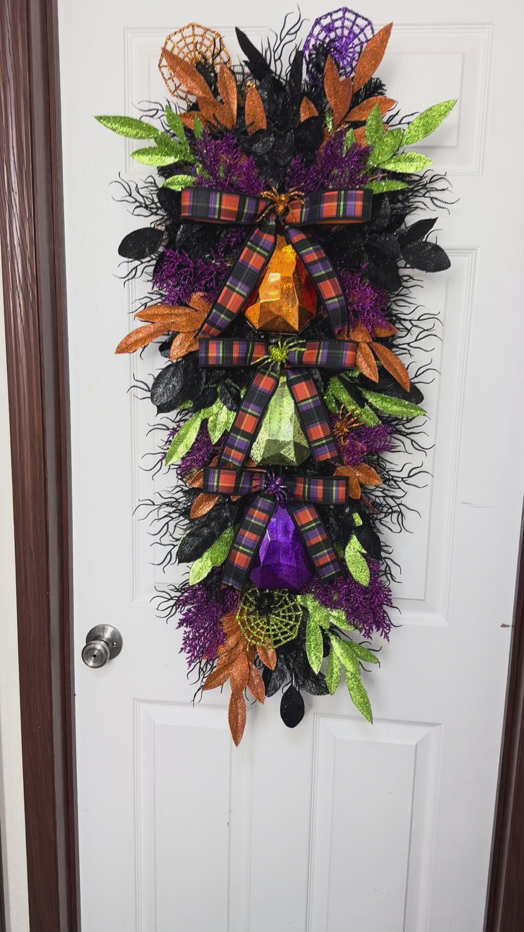 36" Halloween Swag Wreath