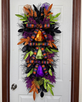 36" Halloween Jewel Door Swag